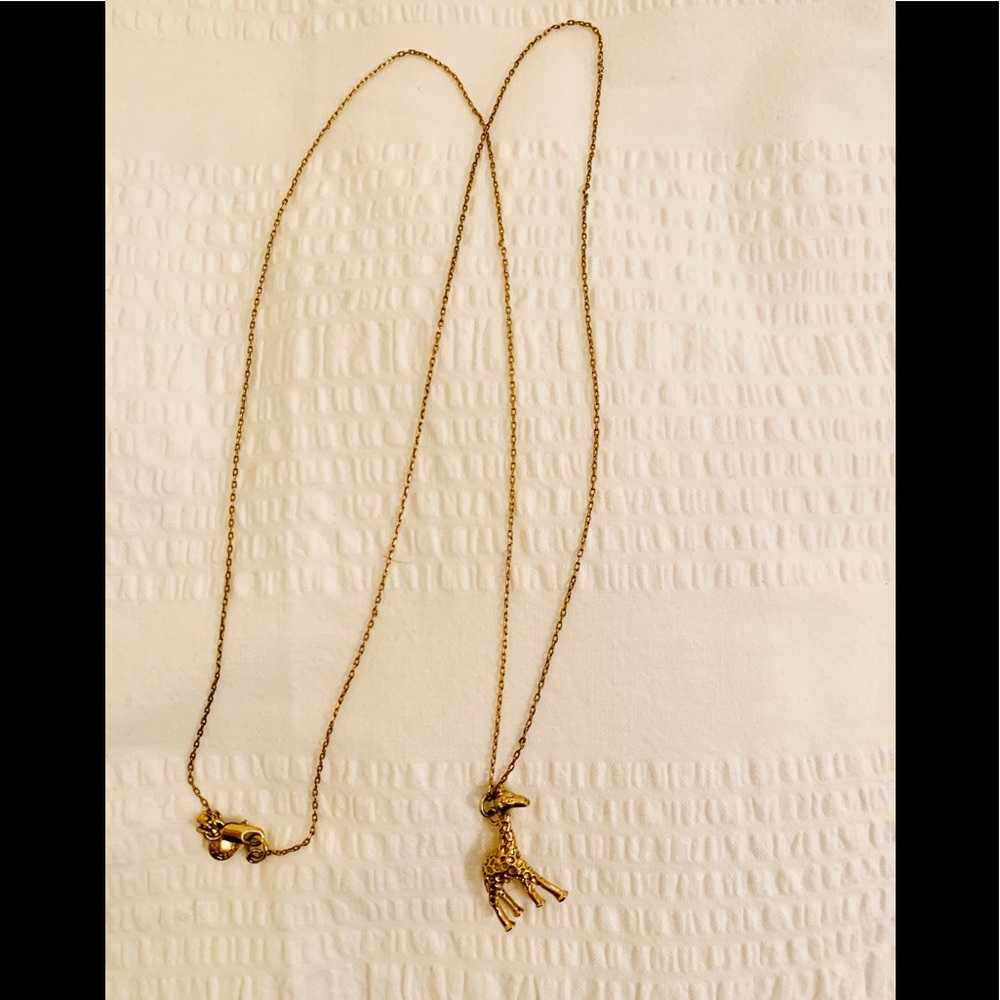 Jcrew Giraffe Gold Necklace